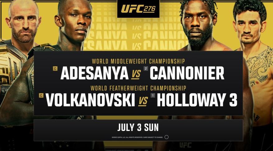Adesanya vs Cannonier: Summary and video of all the results of the UFC 267 fight.